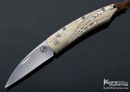 William Henry Custom Knife Mokume Spryte Automatic - Image 2