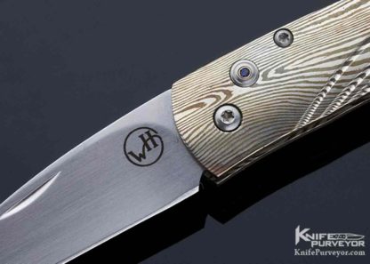 William Henry Custom Knife Mokume Spryte Automatic - Image 4