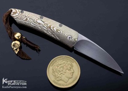 William Henry Custom Knife Mokume Spryte Automatic