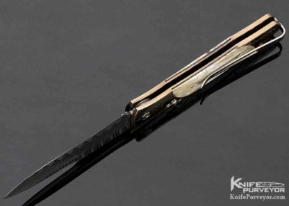 William Henry Mokume Custom Knife B30 WMTW Automatic - Image 10