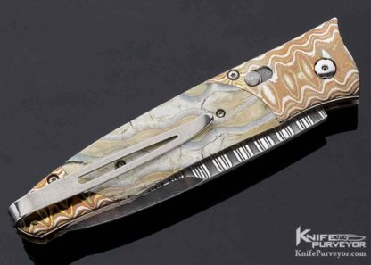 William Henry Mokume Custom Knife B30 WMTW Automatic