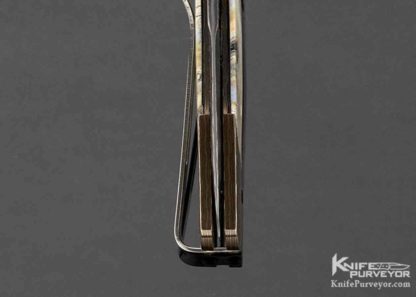 William Henry Mokume Custom Knife B30 WMTW Automatic - Image 2