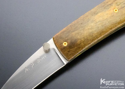 A.T. Barr Custom Knife Mammoth Linerlock - Image 4