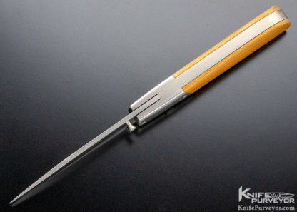 A.T. Barr Custom Knife Bamboo Linerlock - Image 6