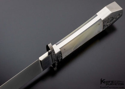 Alex Daniels Custom Knife California Bowie with Scabbard - Image 4