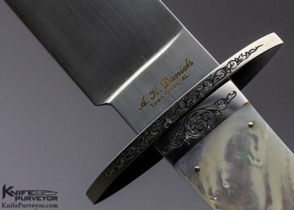 Alex Daniels Custom Knife California Bowie with Scabbard - Image 5