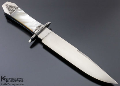 Alex Daniels Custom Knife California Bowie with Scabbard - Image 6