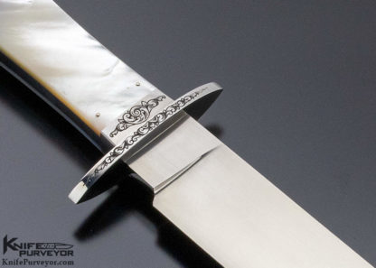 Alex Daniels Custom Knife California Bowie with Scabbard - Image 8