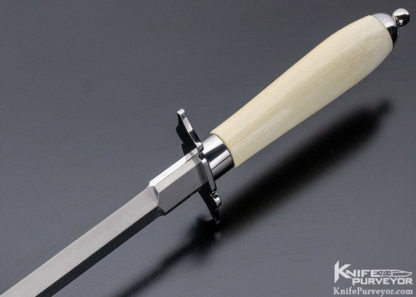 Alex Daniels Custom Knife Walrus Gentleman's Dagger with Scabbard - Image 4