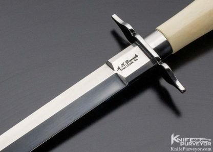 Alex Daniels Custom Knife Walrus Gentleman's Dagger with Scabbard - Image 5