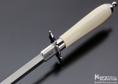 Alex Daniels Custom Knife Walrus Gentleman's Dagger with Scabbard - Image 3