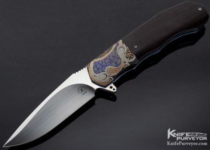 Andre Thorburn Custom Knife Julien Marchal L51 Flipper - Image 2