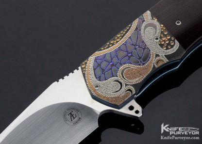 Andre Thorburn Custom Knife Julien Marchal L51 Flipper - Image 3