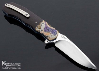 Andre Thorburn Custom Knife Julien Marchal L51 Flipper - Image 4