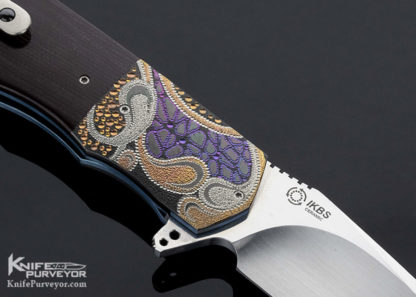 Andre Thorburn Custom Knife Julien Marchal L51 Flipper - Image 7