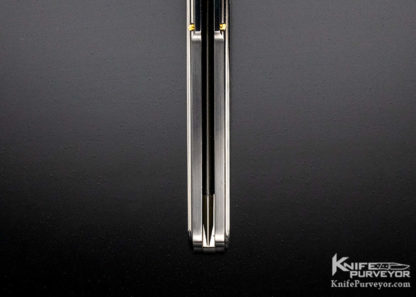 Antonio Fogarizzu Custom Knife "Eiffel" Button Lock Carbon Fiber and Black Lip - Image 5