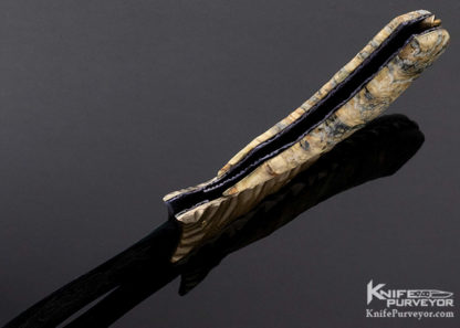 Arthur Whale Custom Knife Mokume & Mosaic Damascus Linerlock - Image 7