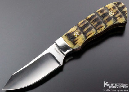 Bill Kennedy Custom Knife Model 11 Small Hunter with Armadillo Scales - Image 2