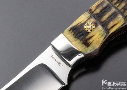 Bill Kennedy Custom Knife Model 11 Small Hunter with Armadillo Scales - Image 6