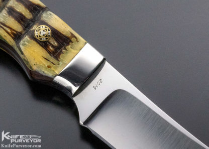 Bill Kennedy Custom Knife Model 11 Small Hunter with Armadillo Scales - Image 5