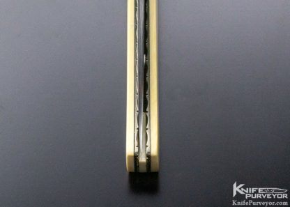 Bill King Custom Knife Jeweled Titanium with Walrus Lockback - Image 9
