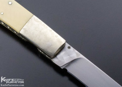 Bill King Custom Knife Jeweled Titanium with Walrus Lockback - Image 4