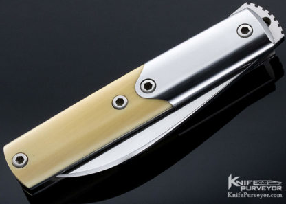 Bob Hayes Custom Knife Mammoth Lever Lock Front Flipper - Image 6