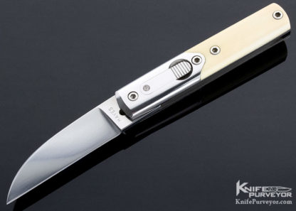 Bob Hayes Custom Knife Mammoth Lever Lock Front Flipper - Image 3