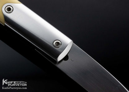 Bob Hayes Custom Knife Mammoth Lever Lock Front Flipper