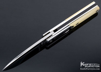 Bob Hayes Custom Knife Mammoth Lever Lock Front Flipper - Image 7