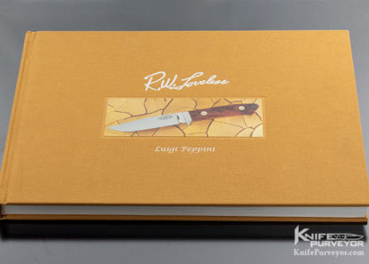 Bob Loveless Custom Knife Amber Stag Double Nude Logo Chute - Image 9