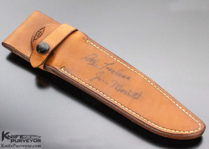 Collaboration Bob Loveless/Jim Merritt Custom Knife Dixon Fighter - Image 4