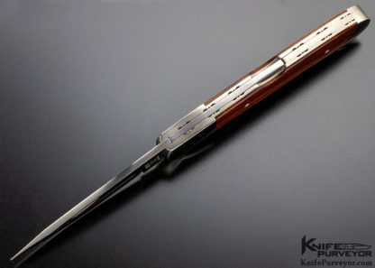 Buck Knife Custom Knife Cocobolo Wood Model #532 Lockback - Image 2
