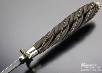 Buster Warenski Custom Knife Fluted Dagger 9972