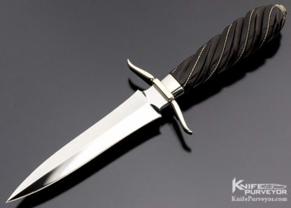 Buster Warenski Custom Knife Fluted Dagger 9972
