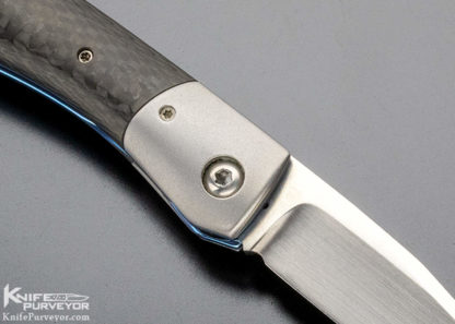 Charles Marlowe Custom Knife One Off Carbon Fiber Linerlock
