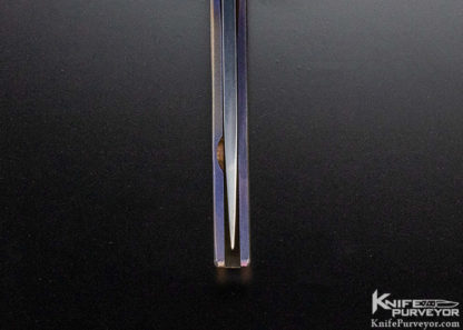 Charles Marlowe Custom Knife Small "Bulldog" Titanium Frame Lock
