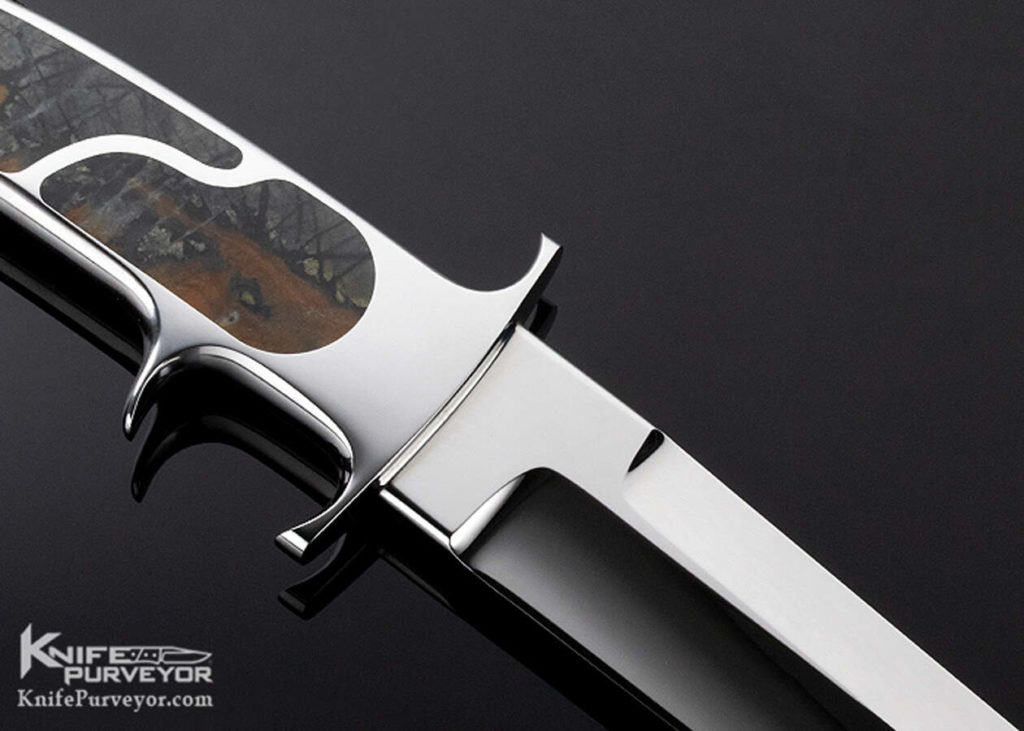 Charly Bennica Custom Knife Picasso Marble Subhilt Knife Purveyor