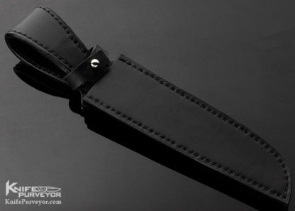 Charly Bennica Custom Knife Picasso Marble Subhilt - Image 7