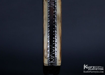 Charlie Dake Custom Knife Bark Mammoth Midlock - Image 2
