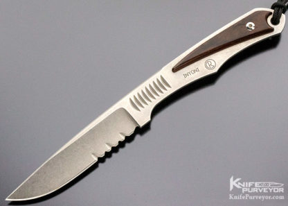 Chris Reeve Custom Knife Inyoni Fixed Blade with Desert Ironwood Accents - Image 6
