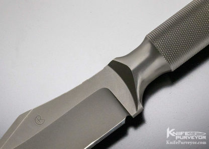 Chris Reeve Custom Knife Ubejane Fixed Blade with Sheath - Image 3
