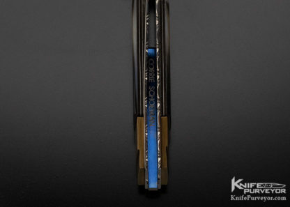 Corrie Schoeman Custom Knife "X-it"Tahitian Black Lip Pearl Dagger - Image 3