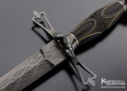 Dionatam Franco de Souza Custom Knife Queen Filo Dagger - Image 2