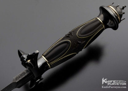 Dionatam Franco de Souza Custom Knife Queen Filo Dagger - Image 3