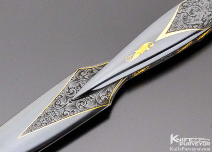 Dr. Fred Carter Custom Knife Lizard Dagger - Image 3