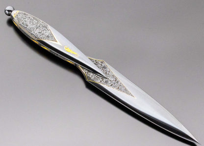 Dr. Fred Carter Custom Knife Lizard Dagger - Image 4