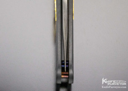 Dr. Fred Carter Custom Knives Sole Authorship Engraved Dragonfly Linerlock - Image 7