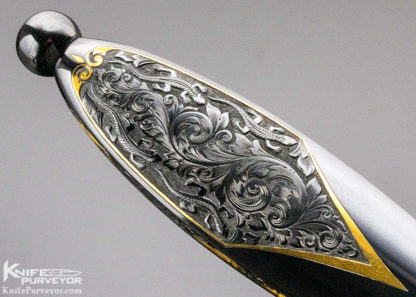 Dr. Fred Carter Custom Knife Lizard Dagger - Image 5