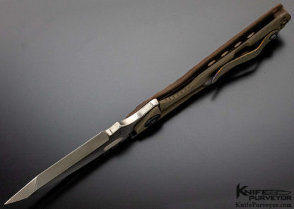 Duane Dwyer Custom Knife G-10 SNG Tanto With Reversed Blade - Image 7